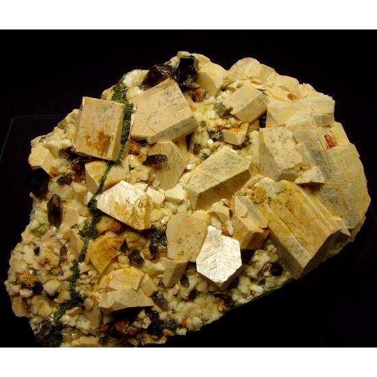 Microcline & Smoky Quartz