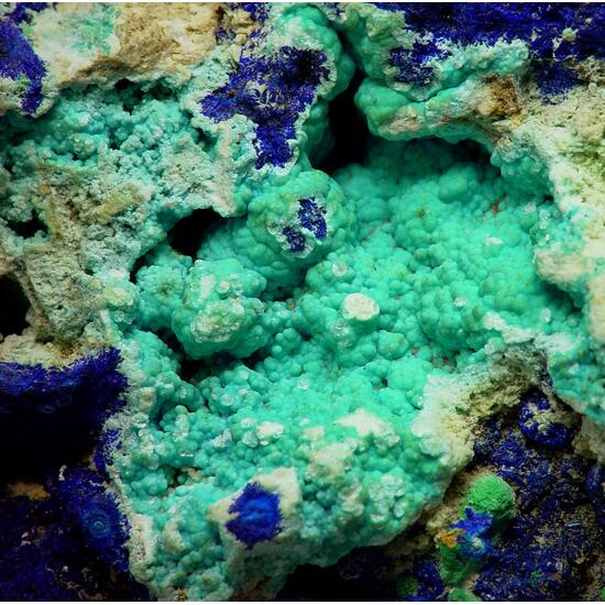 Aurichalcite & Azurite