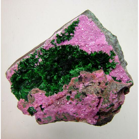 Cobaltoan Calcite & Malachite