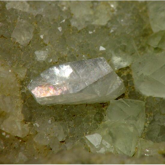 Fluorite & Heulandite