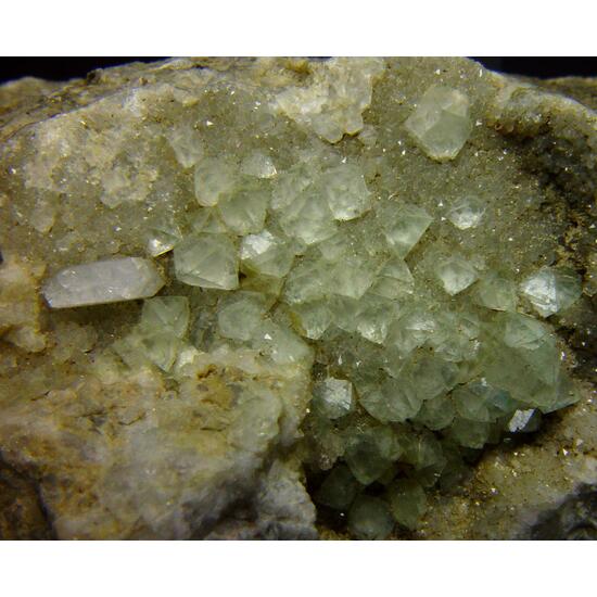 Fluorite & Heulandite