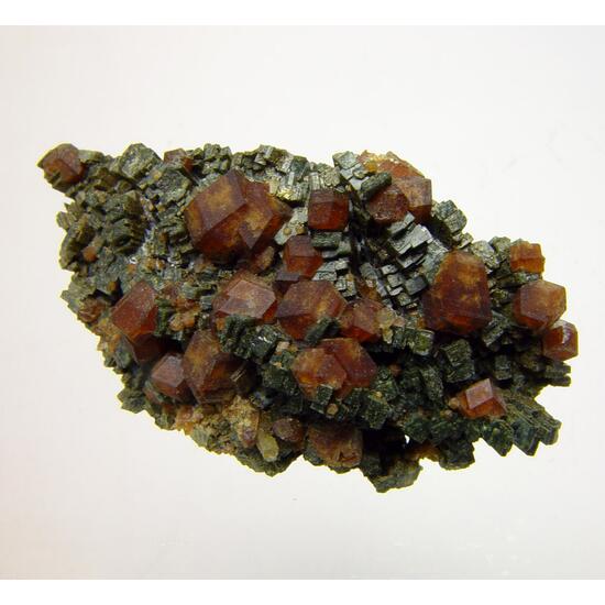 Andradite On Hedenbergite