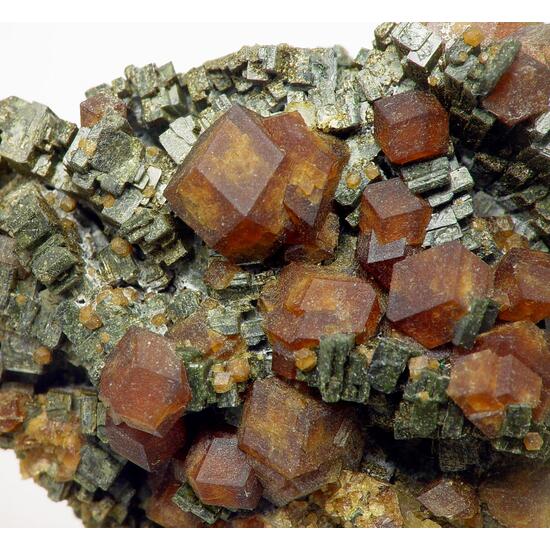 Andradite On Hedenbergite