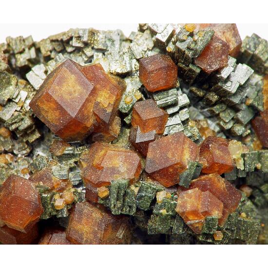 Andradite On Hedenbergite