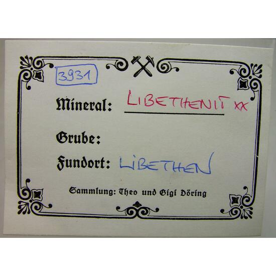 Libethenite