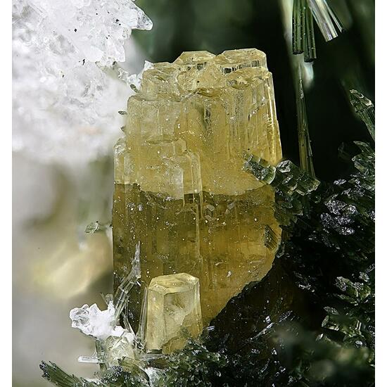 Pyrosmalite-(Fe) & Hedenbergite