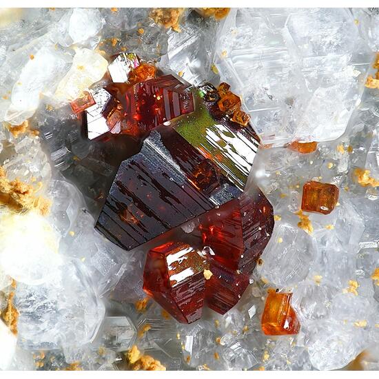 Synchisite-(Ce) & Anatase