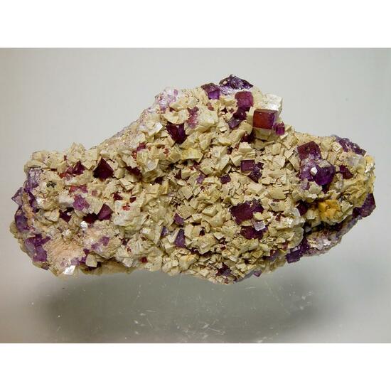 Fluorite On Dolomite