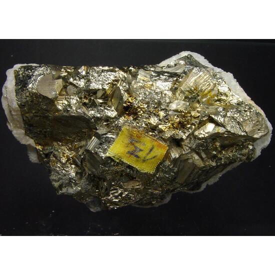 Calcite On Pyrite