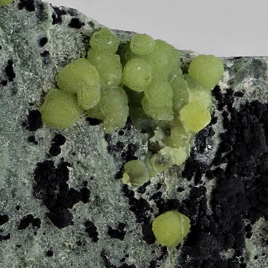 Demantoid With Magnetite