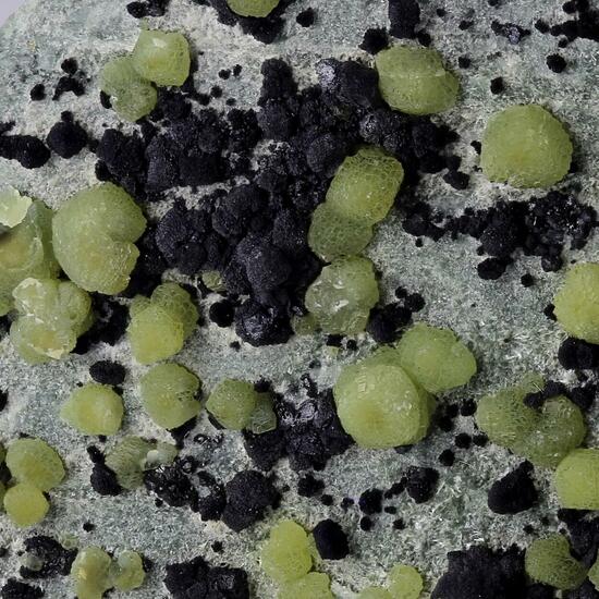 Demantoid With Magnetite