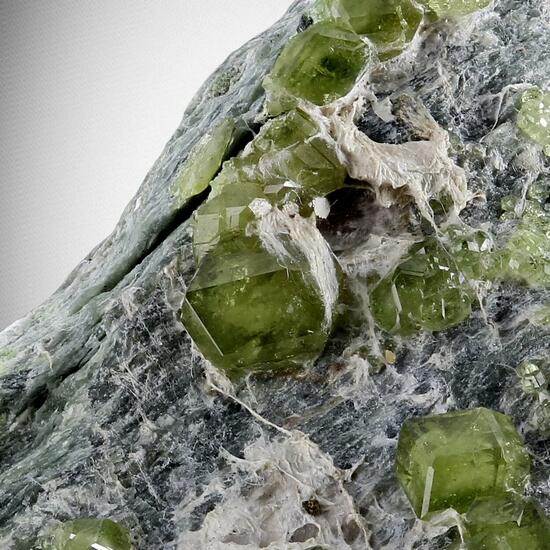 Demantoid With Asbestos