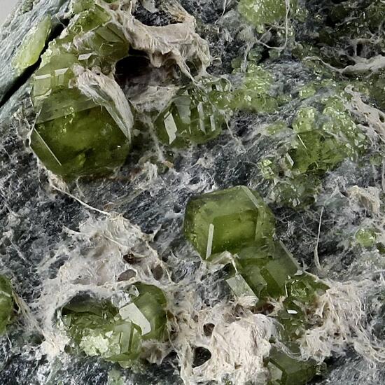 Demantoid With Asbestos