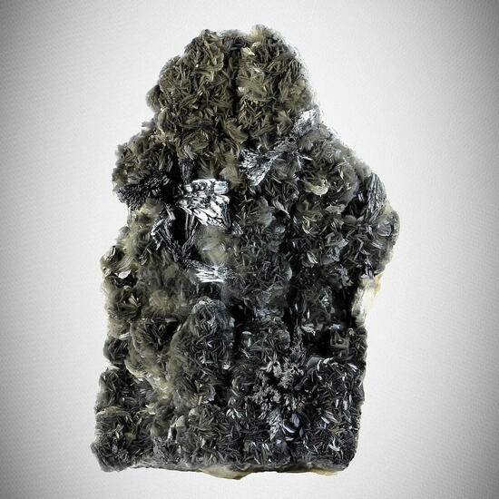 Stibnite & Calcite With Inclusions