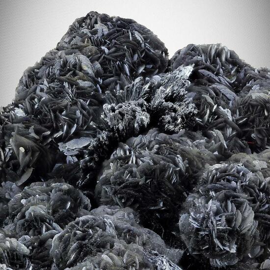 Stibnite & Calcite With Inclusions