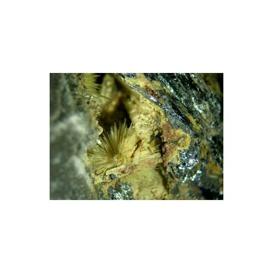 Klebelsbergite With Coquandite