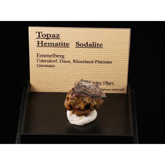 Topaz Hematite & Sodalite