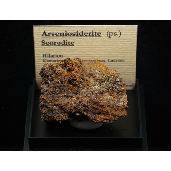 Arseniosiderite & Scorodite