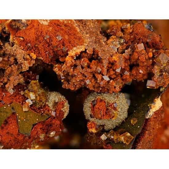 Pharmacosiderite & Arseniosiderite