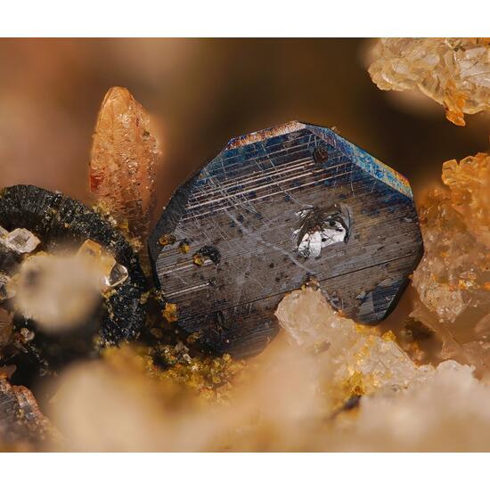 Synchysite-(Ce) & Hematite