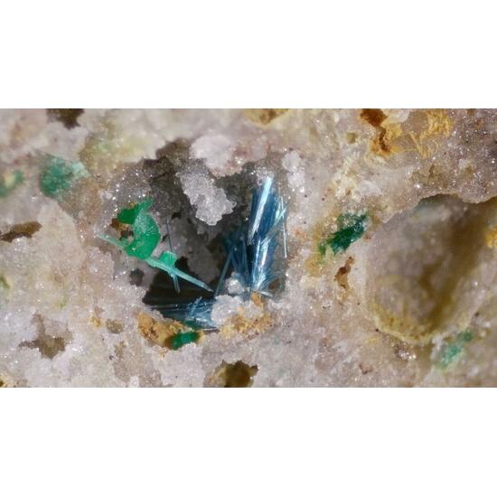 Connellite & Malachite
