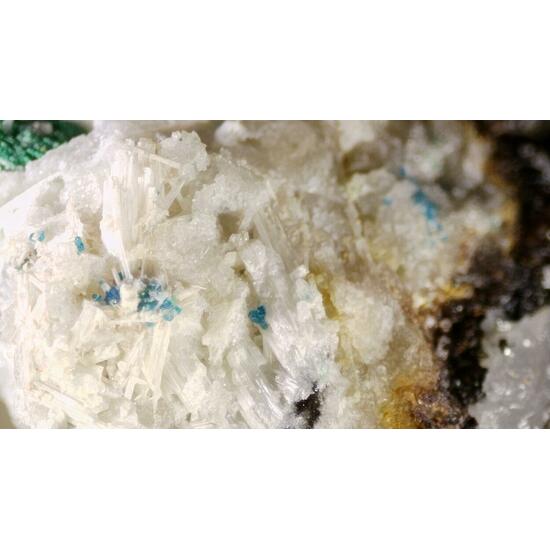 Boleite On Cerussite