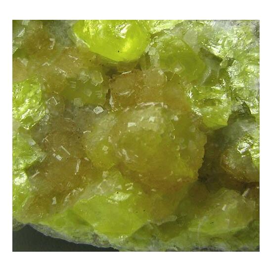 Melanophlogite & Native Sulphur