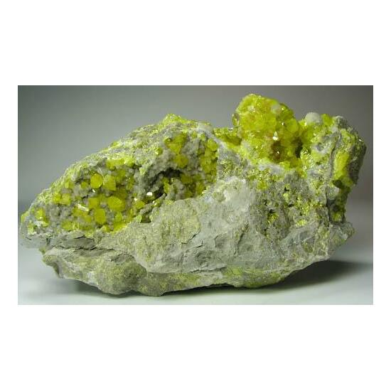 Melanophlogite & Native Sulphur