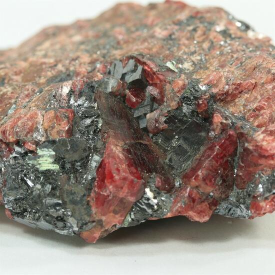 Rhodonite With Galena