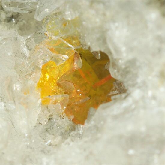 Wulfenite With Hemimorphite