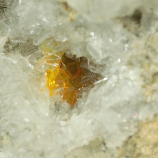 Wulfenite With Hemimorphite