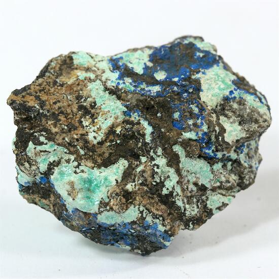 Aurichalcite With Azurite