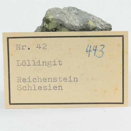 Löllingite With Serpentine