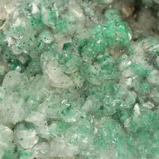 Smithsonite With Calcite & Malachite