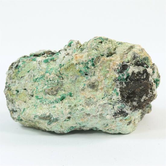 Smithsonite With Calcite & Malachite
