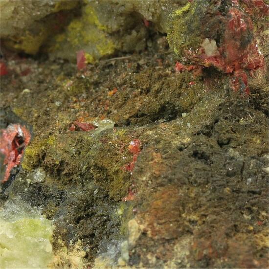 Vauquelinite With Crocoite