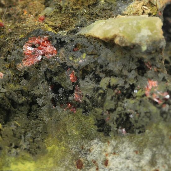 Vauquelinite With Crocoite