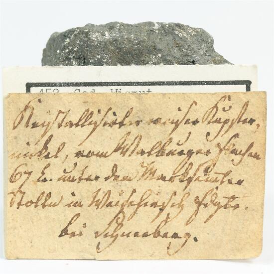 Native Bismuth With Nickelskutterudite