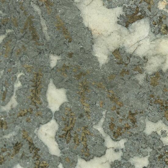 Native Silver With Calcite & Safflorite