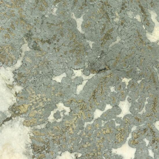 Native Silver With Calcite & Safflorite