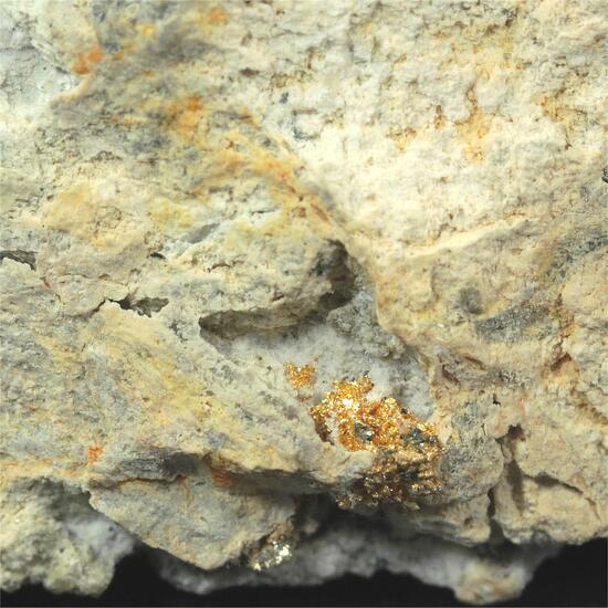 Native Gold With Sylvanite