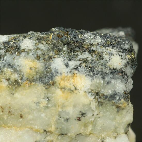 Native Gold With Pyrite & Galena