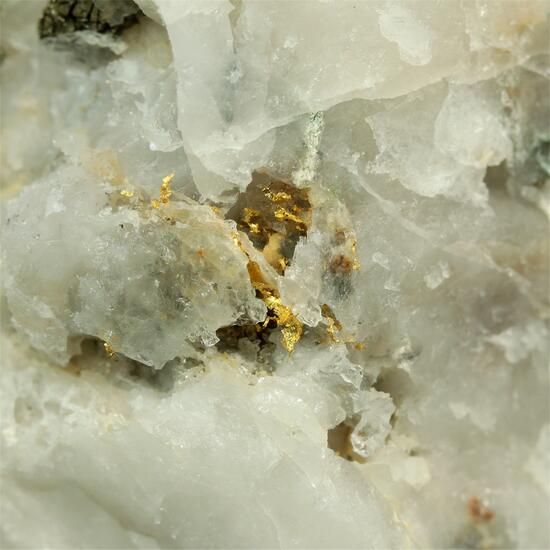 Native Gold With Pyrite