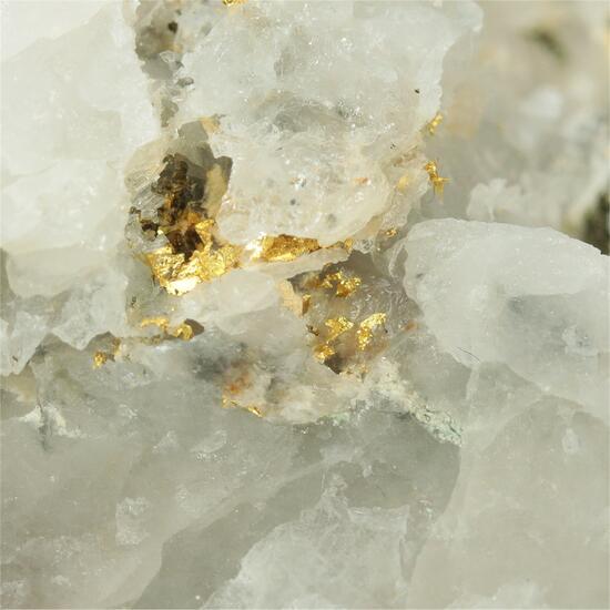 Native Gold With Pyrite