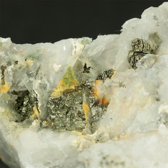 Native Gold With Pyrite