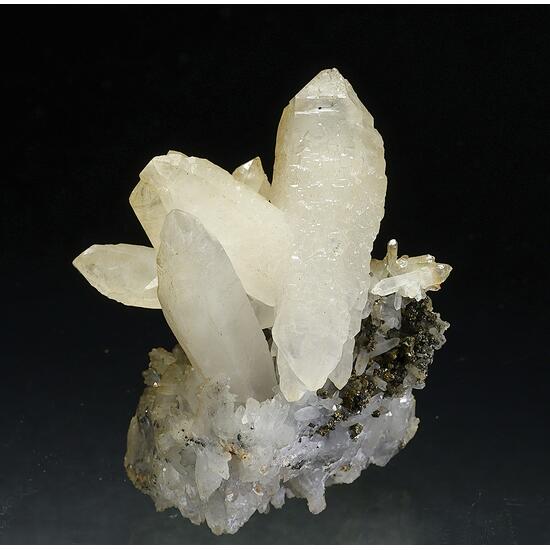 Quartz Baryte Chalcopyrite