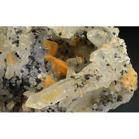 Quartz Baryte Chalcopyrite