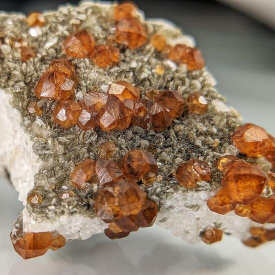 Spessartine & Muscovite