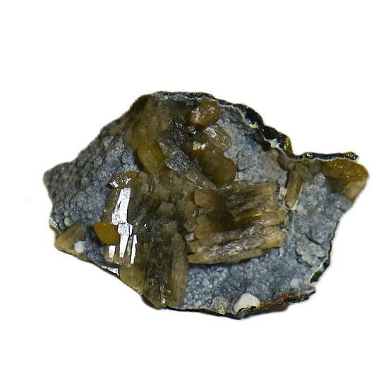 Baryte On Chalcopyrite