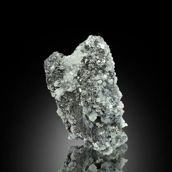 Arsenopyrite With Calcite & Apatite